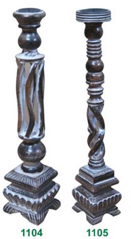 Make Wooden Candle Holders Manufacturer Supplier Wholesale Exporter Importer Buyer Trader Retailer in Saharanpur Uttar Pradesh India